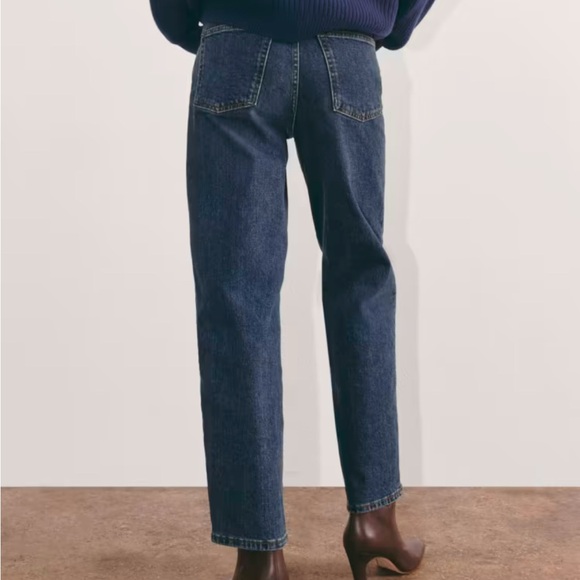 EVERLANE The Way High Jean in Vintage Indigo - Picture 3 of 7
